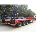 2015 low price 40ft lowbed semi trailer,tri-axle low bed semi trailer